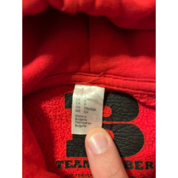 Justin Bieber Purpose‎ Tour Stadium Tour Concert Band Hoodie 2017 size Small - Picture 5 of 11